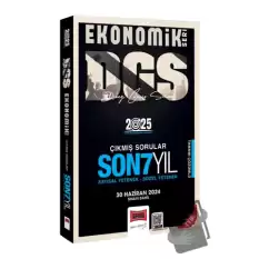 2025 DGS Ekonomik Seri Son 7 Yıl Sayısal-Sözel Yetenek Çıkmış Sorular