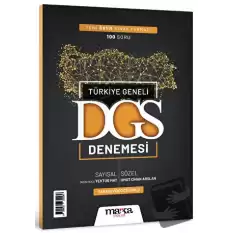 2025 DGS Türkiye Geneli Sayısal Sözel Yeni Sınav Müfredatına Uygun Deneme