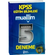 2025 İsem KPSS Eğitim Bilimleri Muallim 5 Deneme