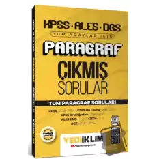 2025 KPSS ALES DGS Tüm Adaylar İçin Paragraf Tamamı PDF Çözümlü Çıkmış Sorular