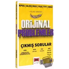 2025 KPSS ALES DGS YGS TYT MSÜ Klas Serisi Orijinal Problemler Çıkmış Sorular