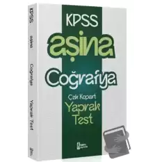 2025 KPSS Aşina Coğrafya Çek Kopart Yaprak Test