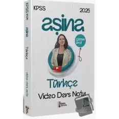 2025 KPSS Aşina Türkçe Video Ders Notu