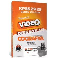 2025 KPSS Atölye Genel Kültür Coğrafya Video Ders Notları