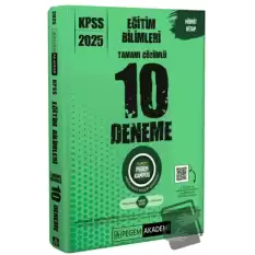 2025 KPSS Eğitim Bilimleri Tamamı Çözümlü 10 Deneme