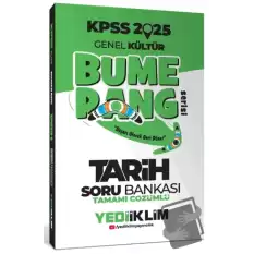 2025 KPSS Genel Kültür Bumerang Tarih Tamamı Çözümlü Soru Bankası