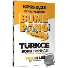 2025 KPSS Genel Yetenek Bumerang Türkçe Tamamı Çözümlü Soru Bankası