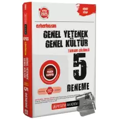 2025 KPSS Genel Yetenek Genel Kültür Ezberbozan Tamamı Çözümlü 5 Deneme