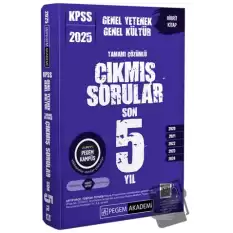 2025 KPSS Genel Yetenek Genel Kültür Tamamı Çözümlü Çıkmış Sorular Son 5 Yıl