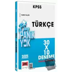 2025 KPSS Tamamı Çözümlü Türkçe 30x10 Deneme