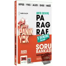 2025 KPSS YKS ALES DGS MSÜ Tamamı Çözümlü Panik Yok Orta Seviye Paragraf Soru Bankası (5 Deneme İlaveli)