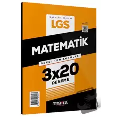 2025 LGS Genel Tüm Konular Matematik 3 Deneme