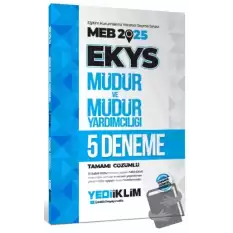 2025 MEB EKYS Müdür ve Müdür Yardımcılığı Tamamı Çözümlü 5 Deneme