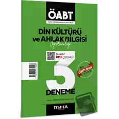 2025 ÖABT Din Kültürü ve Ahlak Bilgisi Öğretmenliği Tamamı Çözümlü 3 Deneme