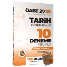 2025 ÖABT Tarih Öğretmenliği Tamamı Çözümlü 10 Deneme Sınavı