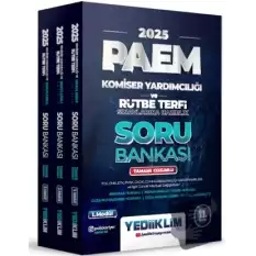 2025 PAEM Komiser Yardımcılığı ve Rütbe Terfi Sınavlarına Hazırlık Modüler Set Tamamı Çözümlü Soru Bankası (3 Modül)