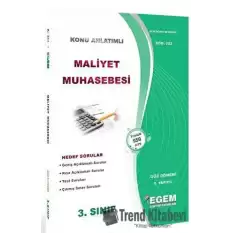 3. Sınıf 5. Yarıyıl Maliyet Muhasebesi Konu Anlatımlı Soru Bankası (Kod 353)