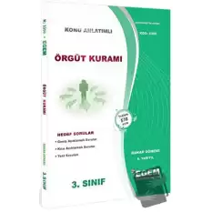 3. Sınıf 6. Yarıyıl Konu Anlatımlı Örgüt Kuramı - Kod 3356