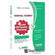 3. Sınıf 6. Yarıyıl Konu Anlatımlı Sosyal Hizmet - Kod 3320