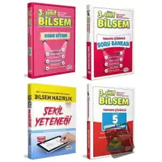 3. Sınıf Bilsem Hazırlık Kitapları 4 Kitap Set