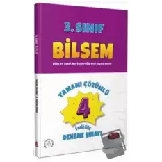 3. Sınıf Bilsem Tamamı Çözümlü 4 fasikül Deneme Sınavı