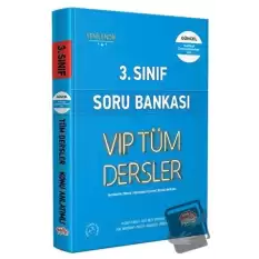 3. Sınıf VIP Tüm Dersler Soru Bankası Mavi Kitap