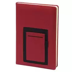 302604 MEŞRUTİYET KIRMIZI TARİHSİZ DEFTER (15X21 CM)