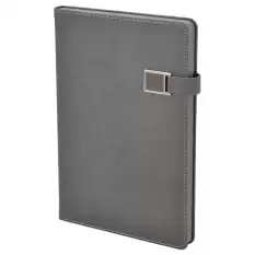 302722 ESENBOĞA  GRİ TARİHSİZ DEFTER (13X21 CM)