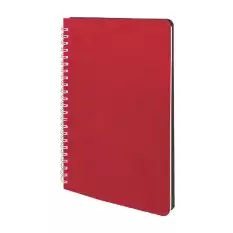 306204 AKYURT KIRMIZI TARİHSİZ DEFTER (13X21 CM)