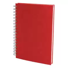 306804 ALTINDAĞ KIRMIZI KARELİ TARİHSİZ DEFTER (17X24 CM)