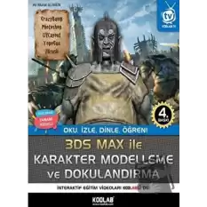 3D Studio Max Karakter Modelleme ve Dokulandırma (Renkli Baskı)
