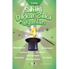 4. Seviye - Sihirli Dikkat Zeka Oyunları 4 (İlkokul)