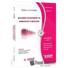 4. Sınıf 7. Yarıyıl Çalışma Ekonomisi ve Endüstri İlişkileri Konu Anlatımlı Soru Bankası (Kod 416)