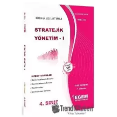 4. Sınıf 7. Yarıyıl Stratejik Yönetim 1 Konu Anlatımlı Soru Bankası (Kod 454)