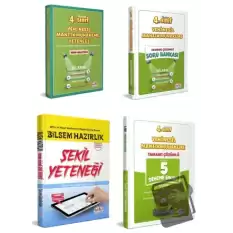 4. Sınıf Bilsem Hazırlık Kitapları 4 Kitap Set