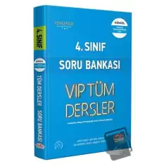 4. Sınıf VIP Tüm Dersler Soru Bankası Mavi Kitap