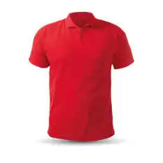 488904-M AÇELYA KIRMIZI M POLO YAKA T-SHİRT