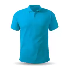 488923-XL AÇELYA TURKUAZ POLO YAKA TİŞÖRT XL