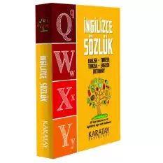 4E Sözlük İngilizce Büyük Karton Kapak Karatay Yayınevi