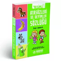 4E Sözlük Resimli Atasözleri Ve Deyimler Sözlüğü Karton Kapak Karatay Yayınevi