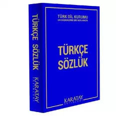 4E Sözlük Türkçe Ortaokul Yeni Biala Plastik Kapak 1.Hamur 512 Syf Mavi Karatay Yayınevi