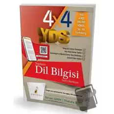4x4 YDS Seti 4. Kitap İngilizce Dil Bilgisi Tamamı Çözümlü Soru Bankası