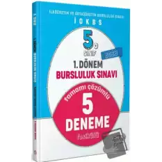 5. Sınıf 1. Dönem Bursluluk Sınavı Tamamı Çözümlü 5 Deneme Sınavı