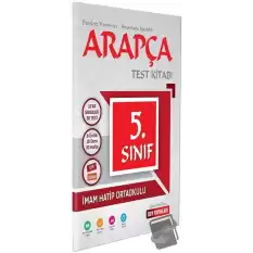 5. Sınıf Arapça Test Kitabı