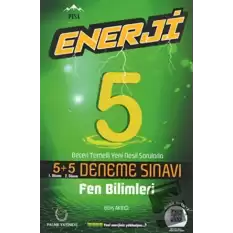 5. Sınıf Enerji Fen Bilimleri 5+5 Deneme Sınavı