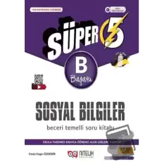 5. Sınıf Süper Sosyal Bilimler (B) Beceri Temeli Soru Kitabı