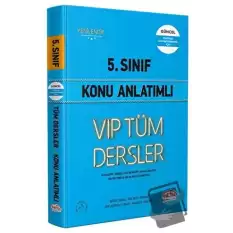 5. Sınıf VIP Tüm Dersler Konu Anlatımı Mavi Kitap