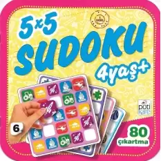 5 x 5 Sudoku – 6 (4 Yaş +)