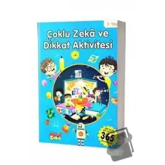 5 Yaş Çoklu Zeka ve Dikkat Aktivitesi - Mavi Kitap