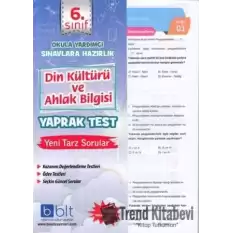 6. Sınıf Din Kültürü ve Ahlak Bilgisi Yaprak Test